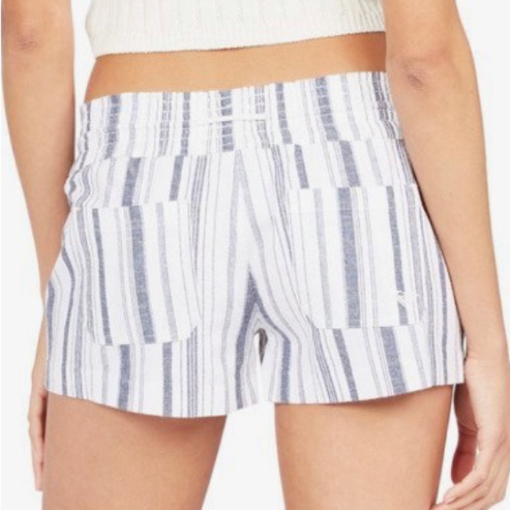 Roxy Oceanside Elasticized Shorts; Color: Mood Indigo Oceanside